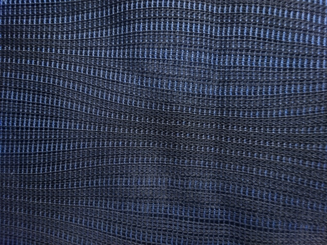   紗 変わり横段織出し道行コート